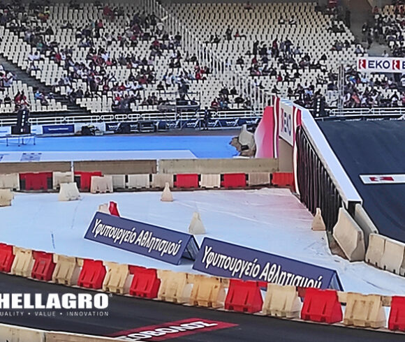 Η HELLAGRO διέθεσε μουσαμά TARPAL στο “EKO Rally Acropolis 2022”